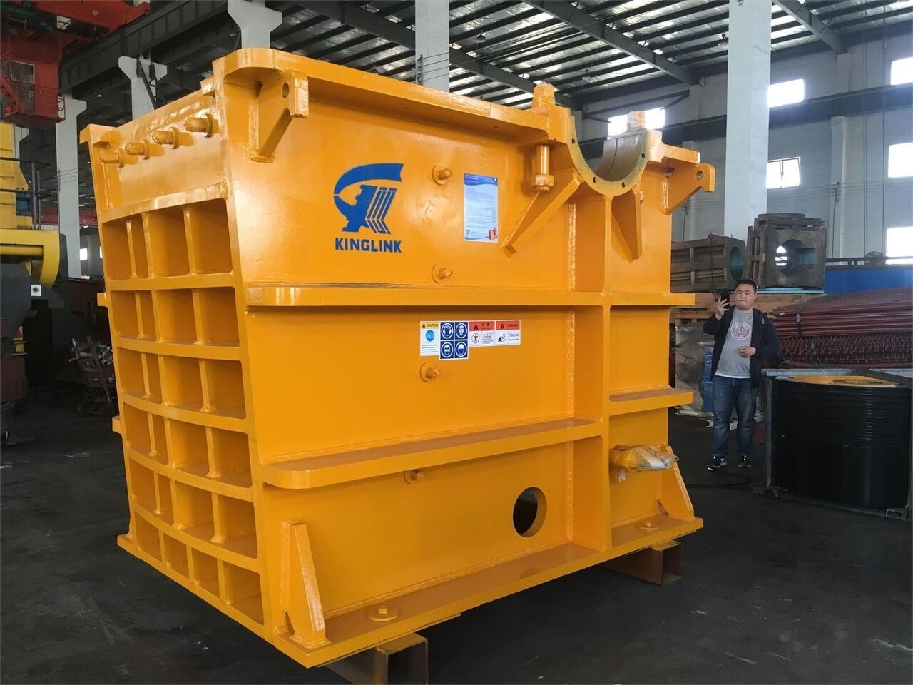 Новый Щековая дробилка Kinglink KPE1200x1000 Primary Jaw Crusher for Quarry: фото 8