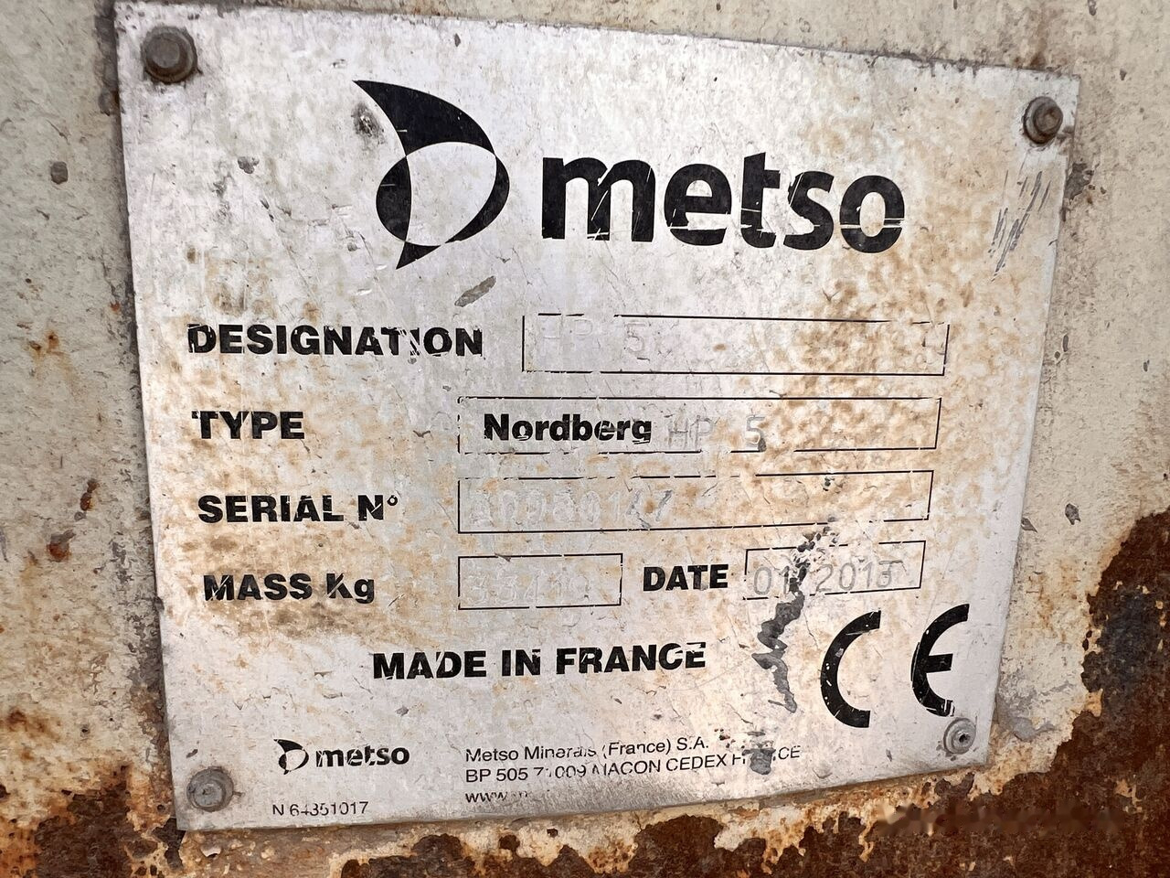 Metso Nordberg HP5 Cone Crusher - Конусная дробилка: фото 3 Metso Nordberg HP5 Cone Crusher - Конусная дробилка: фото 3