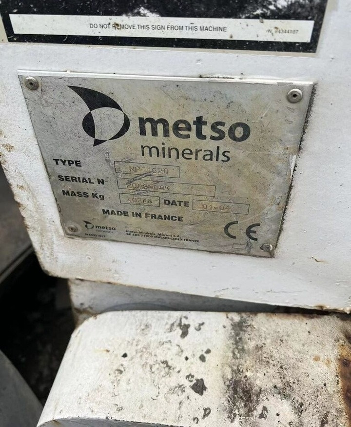 Metso Nordberg NP1620 - Ударная дробилка: фото 2 Metso Nordberg NP1620 - Ударная дробилка: фото 2