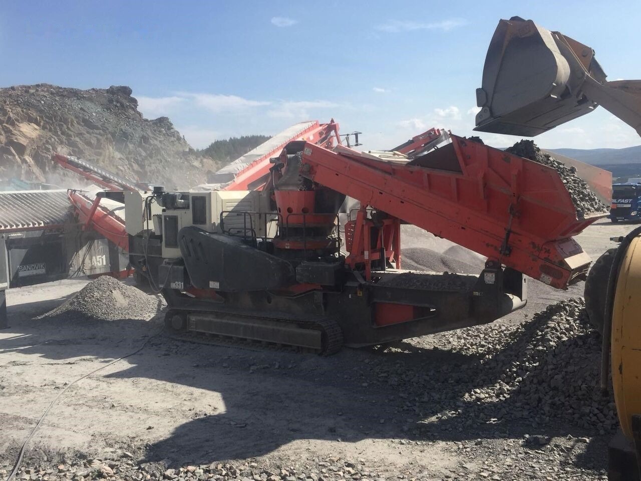 Sandvik QH331 Mobile Crushing Plant - Мобильная дробилка: фото 4 Sandvik QH331 Mobile Crushing Plant - Мобильная дробилка: фото 4