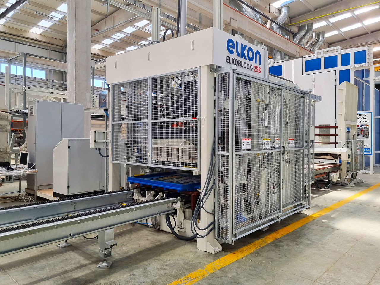 Вибропресс ELKON Elkoblock-25 Block Making Machine: фото 6 Вибропресс ELKON Elkoblock-25 Block Making Machine: фото 6