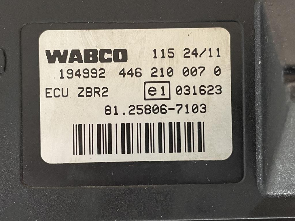 MAN ECU ZBR 2 - 81.25806-7103 - Блок управления для Грузовиков: фото 3 MAN ECU ZBR 2 - 81.25806-7103 - Блок управления для Грузовиков: фото 3