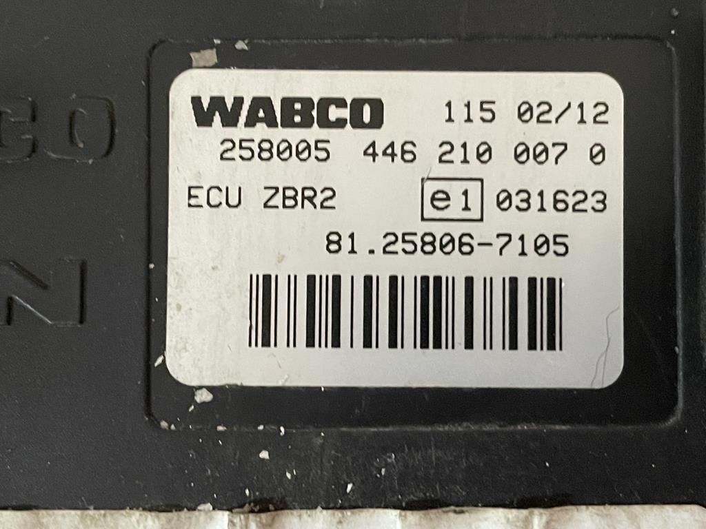 MAN ZBR 2 - 81.25806-7105 - Блок управления для Грузовиков: фото 3 MAN ZBR 2 - 81.25806-7105 - Блок управления для Грузовиков: фото 3