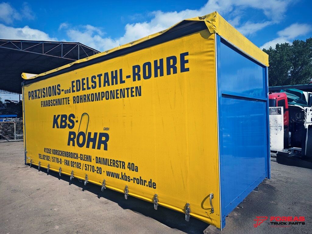 MEASUREMENTS 6.3m x 2.5m x 2.4m – SLIDING ROOF - Тентованный кузов: фото 1 MEASUREMENTS 6.3m x 2.5m x 2.4m – SLIDING ROOF - Тентованный кузов: фото 1