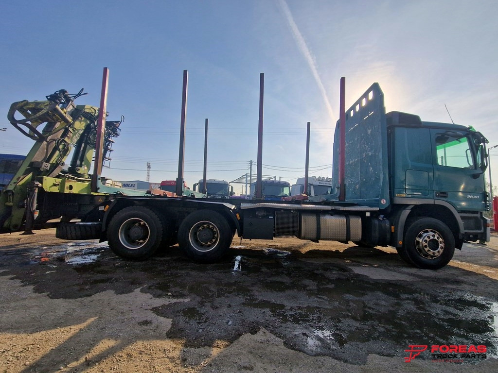 Лесовоз, Автоманипулятор для транспортировки леса MERCEDES-BENZ ACTROS 2648 6x4: фото 8