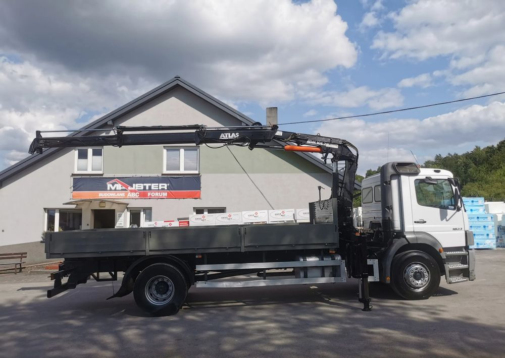 Mercedes-Benz Atego 1823 żuraw HDS Atlas 105.2 koła 315/80R22,5 - Грузовик бортовой/ Платформа, Автоманипулятор: фото 3 Mercedes-Benz Atego 1823 żuraw HDS Atlas 105.2 koła 315/80R22,5 - Грузовик бортовой/ Платформа, Автоманипулятор: фото 3