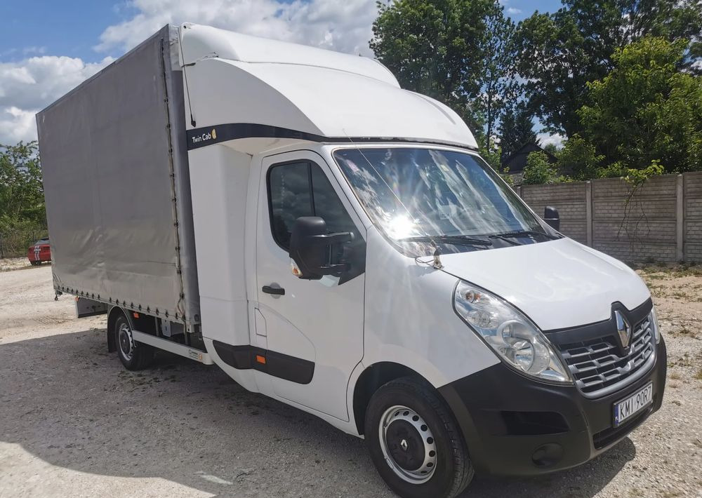 Renault Master dCi 170KM Twin Cab Spojkar Wejkama podnoszony - Тентованный фургон: фото 1 Renault Master dCi 170KM Twin Cab Spojkar Wejkama podnoszony - Тентованный фургон: фото 1