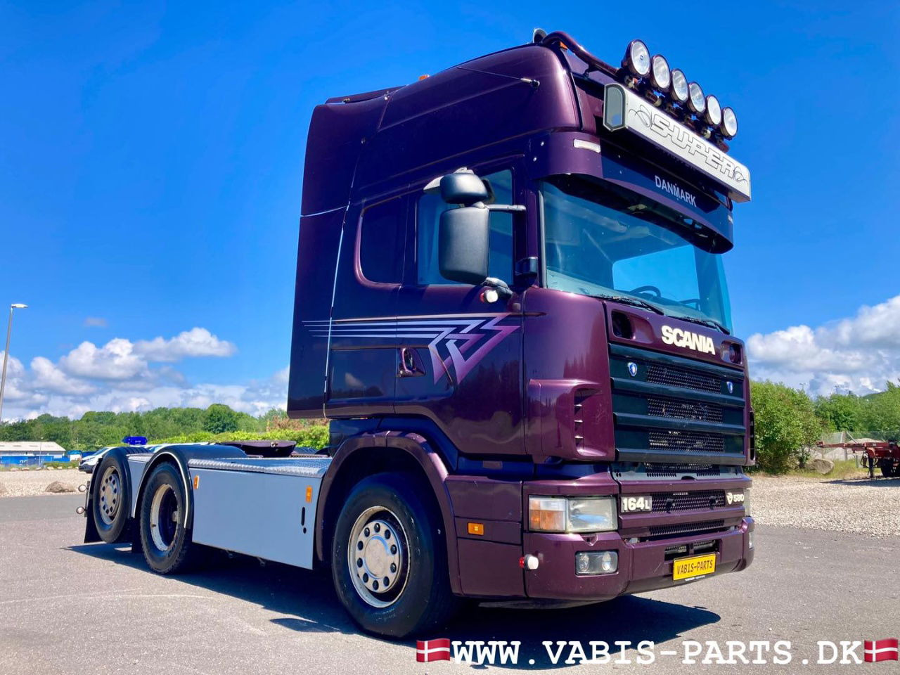 Scania R164-580 V8 Boggie. TÜV NEW - Тягач: фото 1 Scania R164-580 V8 Boggie. TÜV NEW - Тягач: фото 1