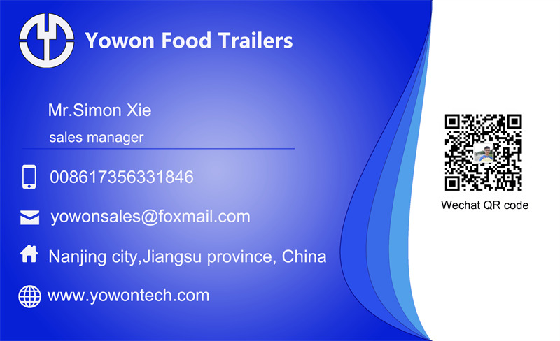 Yowon commercial food vending trailer Airstream type food truck - Торговый прицеп: фото 5 Yowon commercial food vending trailer Airstream type food truck - Торговый прицеп: фото 5