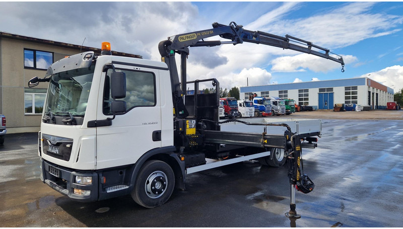 MAN TGL 12.220 4X2 Palfinger PK12502 - Грузовик бортовой/ Платформа, Автоманипулятор: фото 1 MAN TGL 12.220 4X2 Palfinger PK12502 - Грузовик бортовой/ Платформа, Автоманипулятор: фото 1