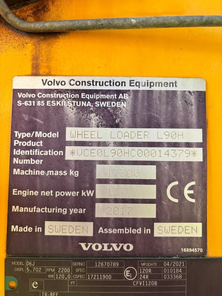 Volvo L 90 H лизинг Volvo L 90 H: фото 8 Volvo L 90 H лизинг Volvo L 90 H: фото 8