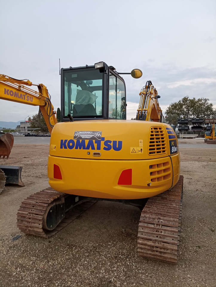 KOMATSU PC80MR-5 - Гусеничный экскаватор: фото 5 KOMATSU PC80MR-5 - Гусеничный экскаватор: фото 5