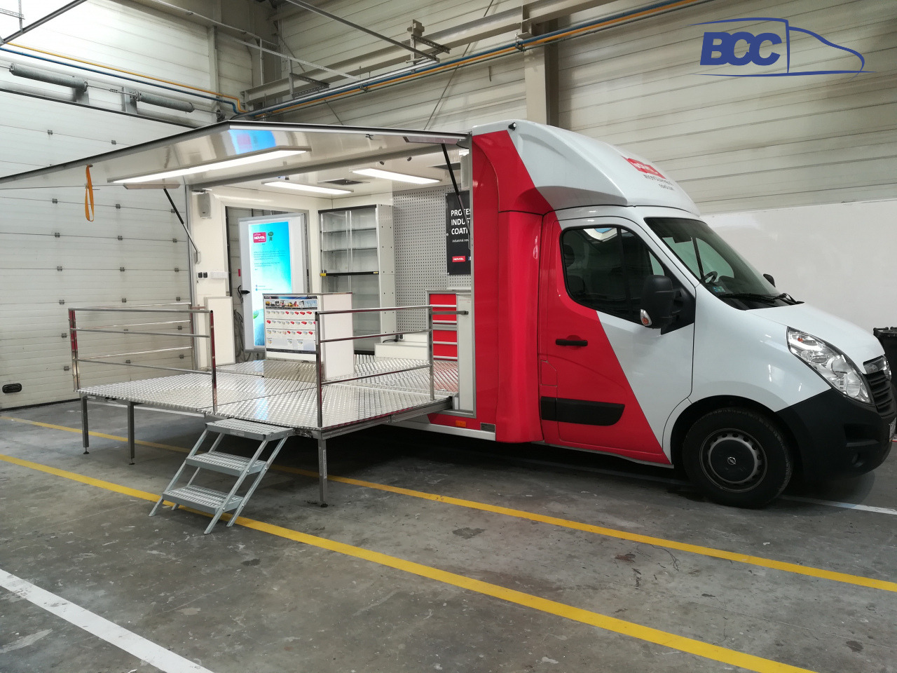 Новый Торговый грузовик BCC POLSKA - MOBILNE CENTRUM SZKOLENIOWE, EXPO TRUCK, MOBILNE BIURO, SAMOCHÓD EKSPOZYCYJNY, PEUGEOT BOXER: фото 19