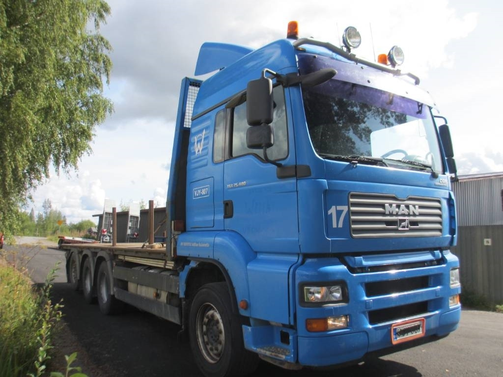 MAN 33.480 8x4 rahtilavalla,jatkoperä - Грузовик бортовой/ Платформа: фото 2 MAN 33.480 8x4 rahtilavalla,jatkoperä - Грузовик бортовой/ Платформа: фото 2