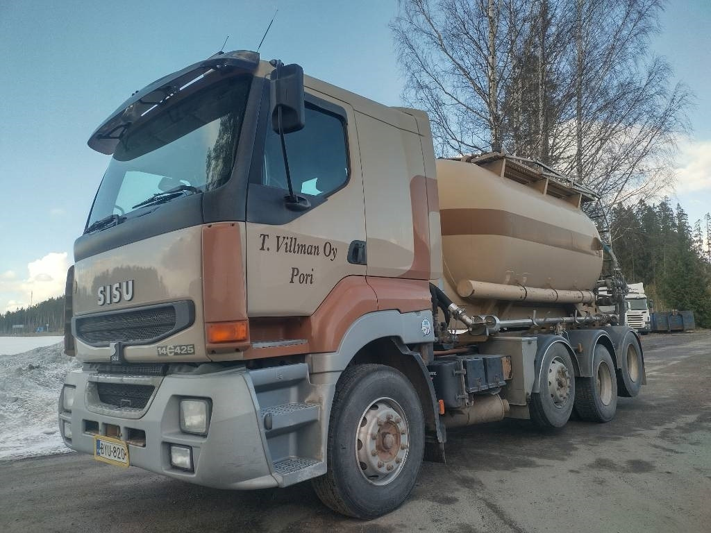 Sisu E14 8x2 kippipainepytty+kompura - Грузовик-цистерна: фото 2 Sisu E14 8x2 kippipainepytty+kompura - Грузовик-цистерна: фото 2