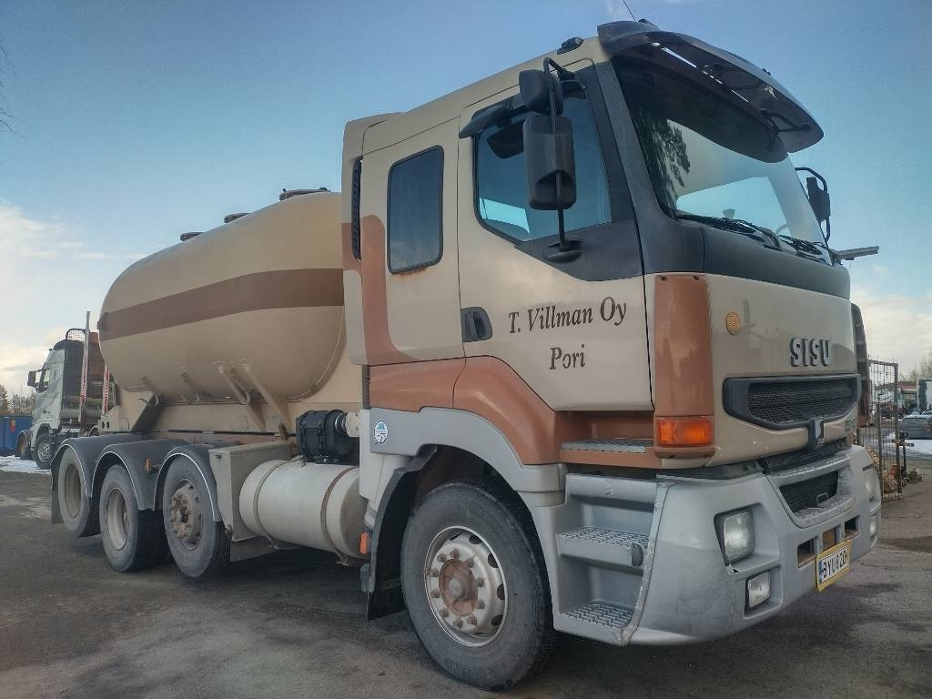 Sisu E14 8x2 kippipainepytty+kompura - Грузовик-цистерна: фото 3 Sisu E14 8x2 kippipainepytty+kompura - Грузовик-цистерна: фото 3