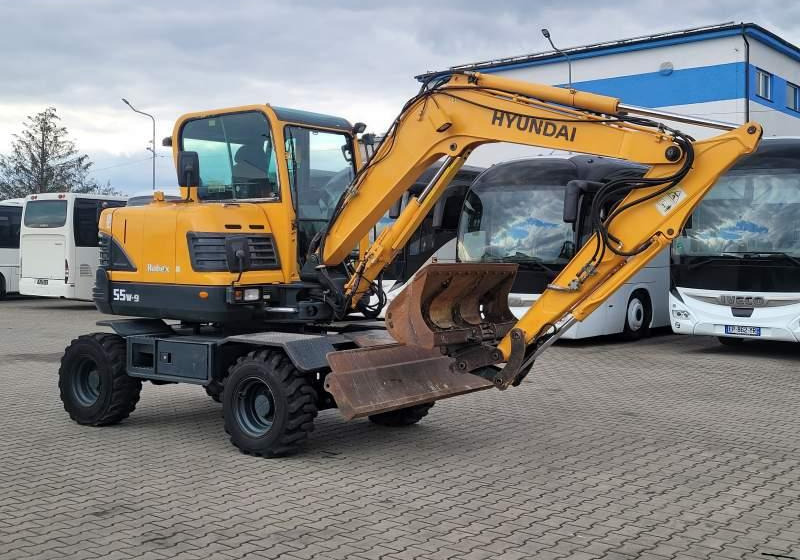 Колёсный экскаватор Hyundai ROBEX 55W-9 EXCAVATOR / SPROWADZONY Z FRANCJI: фото 1