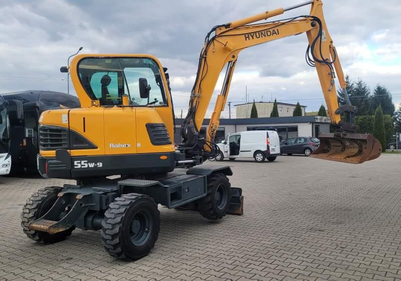 Колёсный экскаватор Hyundai ROBEX 55W-9 EXCAVATOR / SPROWADZONY Z FRANCJI: фото 13 Колёсный экскаватор Hyundai ROBEX 55W-9 EXCAVATOR / SPROWADZONY Z FRANCJI: фото 13