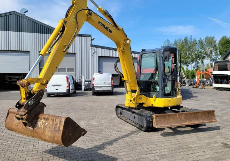 Гусеничный экскаватор Komatsu PC55MR-3 / SPROWADZONA / 4 380 MTH: фото 8