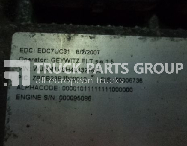 IVECO EURO5 420PS ECU 0281020048 engine computer EDC set (EDC, VCM, ch control unit - Блок управления для Грузовиков: фото 4 IVECO EURO5 420PS ECU 0281020048 engine computer EDC set (EDC, VCM, ch control unit - Блок управления для Грузовиков: фото 4