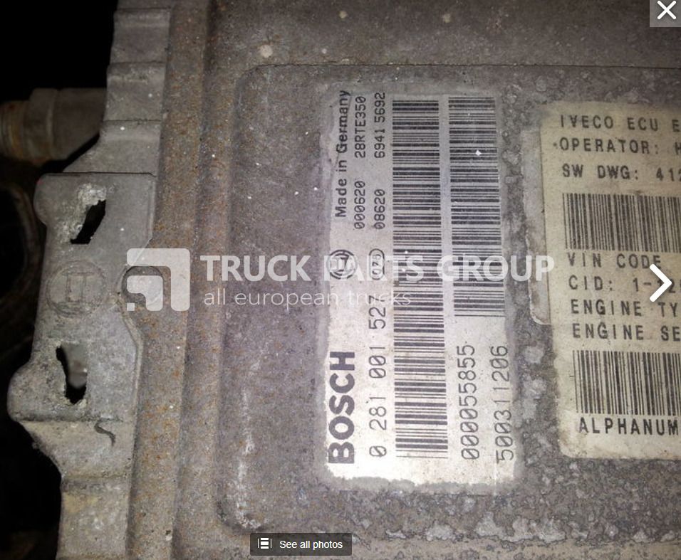IVECO STRALIS EURO 3 engine computer, engine control unit, ECU, EDC, 5 control unit - Блок управления для Грузовиков: фото 1 IVECO STRALIS EURO 3 engine computer, engine control unit, ECU, EDC, 5 control unit - Блок управления для Грузовиков: фото 1