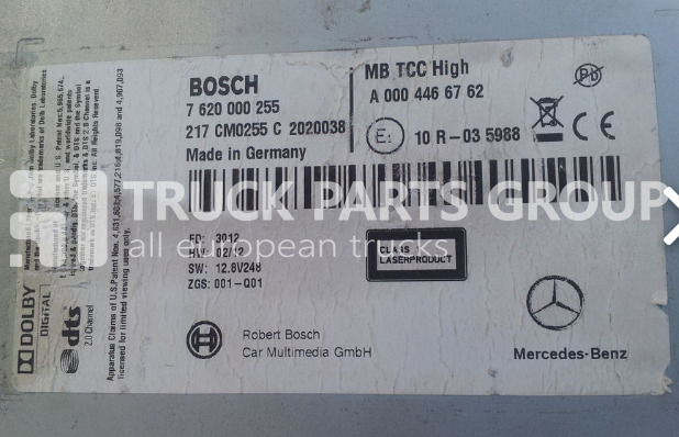 MERCEDES-BENZ Actros MP4 EURO6 car multimedia, ECTS. Radio TCC MID navigation autoradio - Система навигации для Грузовиков: фото 2 MERCEDES-BENZ Actros MP4 EURO6 car multimedia, ECTS. Radio TCC MID navigation autoradio - Система навигации для Грузовиков: фото 2