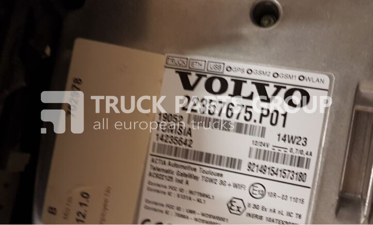 RENAULT T series RANGE, GAMA, VOLVO FH4 EURO6 ACTIA automotive Telematic control unit - Блок управления для Грузовиков: фото 3 RENAULT T series RANGE, GAMA, VOLVO FH4 EURO6 ACTIA automotive Telematic control unit - Блок управления для Грузовиков: фото 3