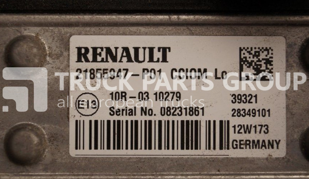VOLVO FH4 EURO 6 emission, RENAULT T series RANGE, GAMA CCIOM, 2205375 control unit - Блок управления для Грузовиков: фото 1 VOLVO FH4 EURO 6 emission, RENAULT T series RANGE, GAMA CCIOM, 2205375 control unit - Блок управления для Грузовиков: фото 1
