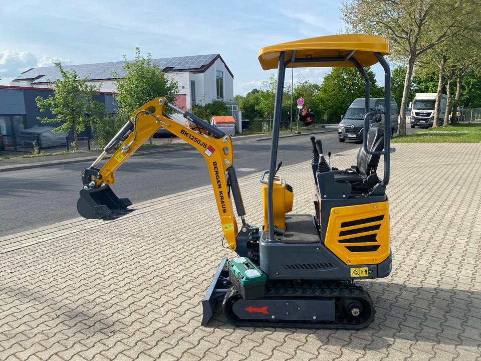 Minibagger BK1250JS + Schaufelpaket *INKL.19% MWST*KUBOTA*BERGER KRAUS*JOYSTICK*SOFORT!* - Мини-экскаватор: фото 2 Minibagger BK1250JS + Schaufelpaket *INKL.19% MWST*KUBOTA*BERGER KRAUS*JOYSTICK*SOFORT!* - Мини-экскаватор: фото 2