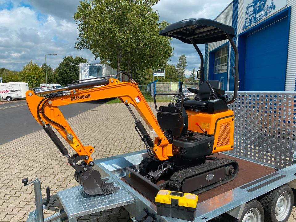 Minibagger BK1300JSR + Anhänger + Zubehör *INKL.19% MWST*BERGER KRAUS*KUBOTA*JOYSTICK*SCHENKWARM*SOFORT!* - Мини-экскаватор, Прицеп: фото 3 Minibagger BK1300JSR + Anhänger + Zubehör *INKL.19% MWST*BERGER KRAUS*KUBOTA*JOYSTICK*SCHENKWARM*SOFORT!* - Мини-экскаватор, Прицеп: фото 3