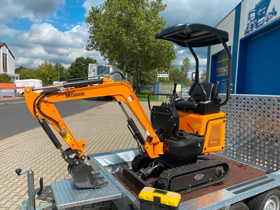Minibagger BK1300JSR + Anhänger + Zubehör *INKL.19% MWST*BERGER KRAUS*KUBOTA*JOYSTICK*SCHENKWARM*SOFORT!* - Мини-экскаватор, Прицеп: фото 3 Minibagger BK1300JSR + Anhänger + Zubehör *INKL.19% MWST*BERGER KRAUS*KUBOTA*JOYSTICK*SCHENKWARM*SOFORT!* - Мини-экскаватор, Прицеп: фото 3