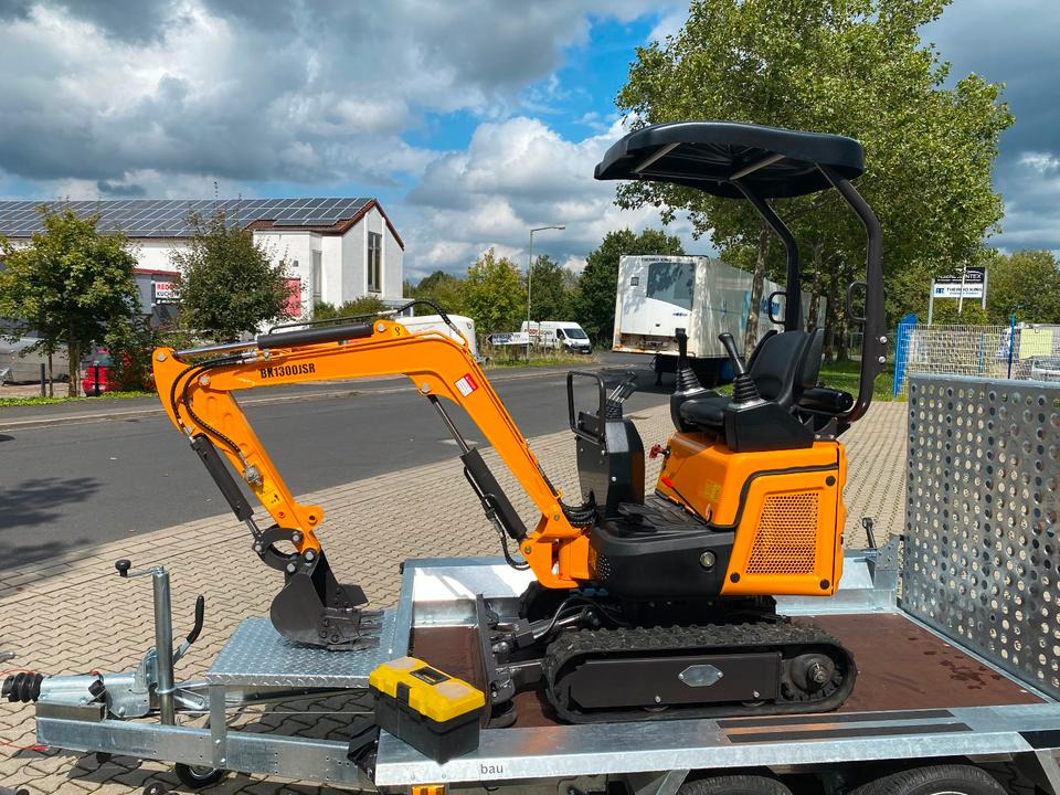 Minibagger BK1300JSR + Anhänger + Zubehör *INKL.19% MWST*BERGER KRAUS*KUBOTA*JOYSTICK*SCHENKWARM*SOFORT!* - Мини-экскаватор, Прицеп: фото 4 Minibagger BK1300JSR + Anhänger + Zubehör *INKL.19% MWST*BERGER KRAUS*KUBOTA*JOYSTICK*SCHENKWARM*SOFORT!* - Мини-экскаватор, Прицеп: фото 4
