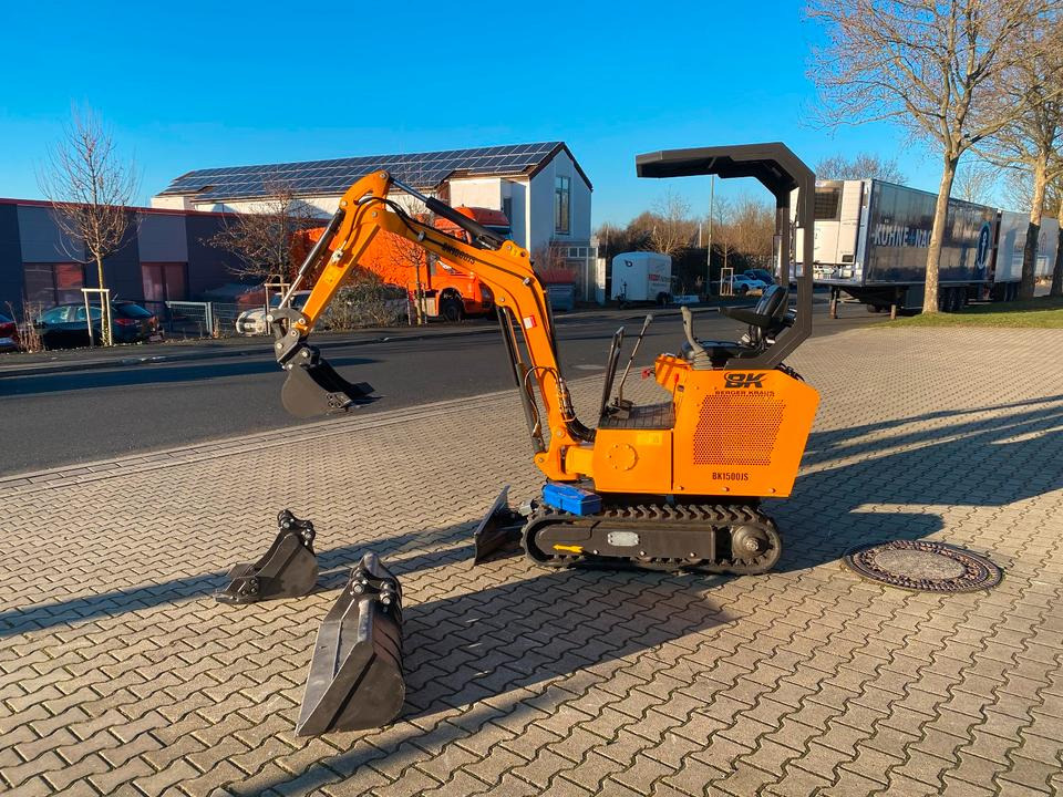 Minibagger BK1500JS *INKL.19% MWST*KUBOTA*BERGER KRAUS*JOYSTICK*SCHAUFELPAKET*SOFORT!* - Мини-экскаватор: фото 2 Minibagger BK1500JS *INKL.19% MWST*KUBOTA*BERGER KRAUS*JOYSTICK*SCHAUFELPAKET*SOFORT!* - Мини-экскаватор: фото 2