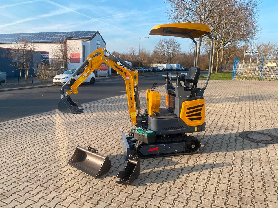 Minibagger BK950JS + Schaufelpaket *INKL.19% MWST*BERGER KRAUS*KABINE*SOFORT!* - Мини-экскаватор: фото 2 Minibagger BK950JS + Schaufelpaket *INKL.19% MWST*BERGER KRAUS*KABINE*SOFORT!* - Мини-экскаватор: фото 2