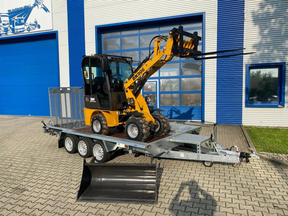 Radlader/Hoflader BK906 Kabine inkl. Tieflader und Gabel/Schaufelpaket *INKL.19% MWST*BERGER KRAUS*PERKINS*SOFORT!* - Компактный фронтальный погрузчик, Прицеп: фото 2 Radlader/Hoflader BK906 Kabine inkl. Tieflader und Gabel/Schaufelpaket *INKL.19% MWST*BERGER KRAUS*PERKINS*SOFORT!* - Компактный фронтальный погрузчик, Прицеп: фото 2