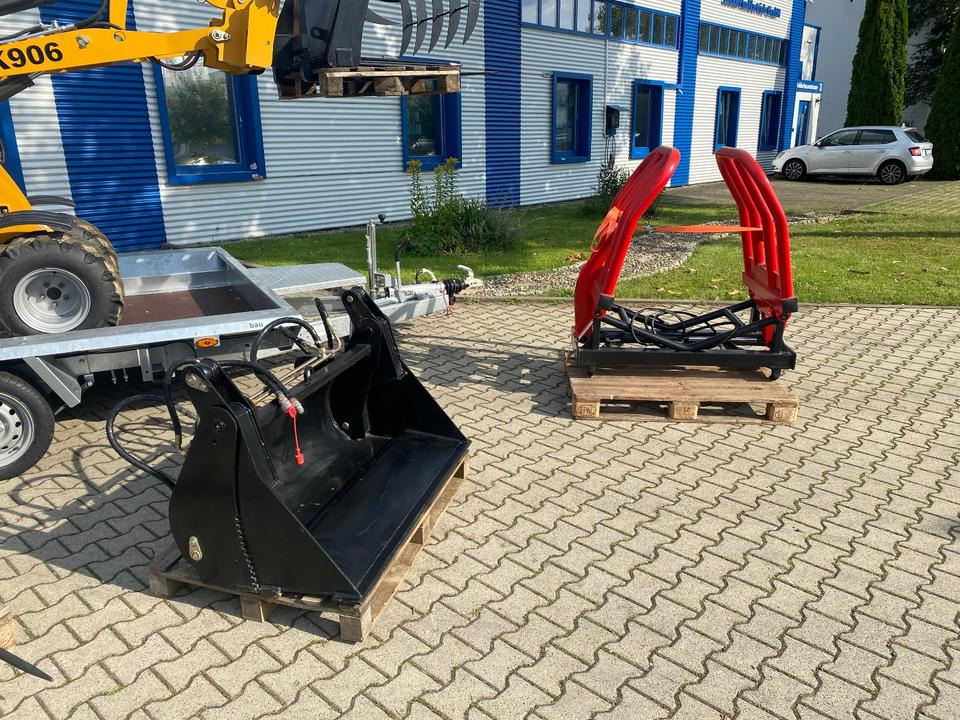 Radlader/Hoflader BK906 Kabine inkl. Tieflader und großem Zubehörpaket *INKL.19% MWST*BERGER KRAUS*PERKINS*CE*SOFORT!* - Компактный фронтальный погрузчик, Прицеп: фото 5 Radlader/Hoflader BK906 Kabine inkl. Tieflader und großem Zubehörpaket *INKL.19% MWST*BERGER KRAUS*PERKINS*CE*SOFORT!* - Компактный фронтальный погрузчик, Прицеп: фото 5