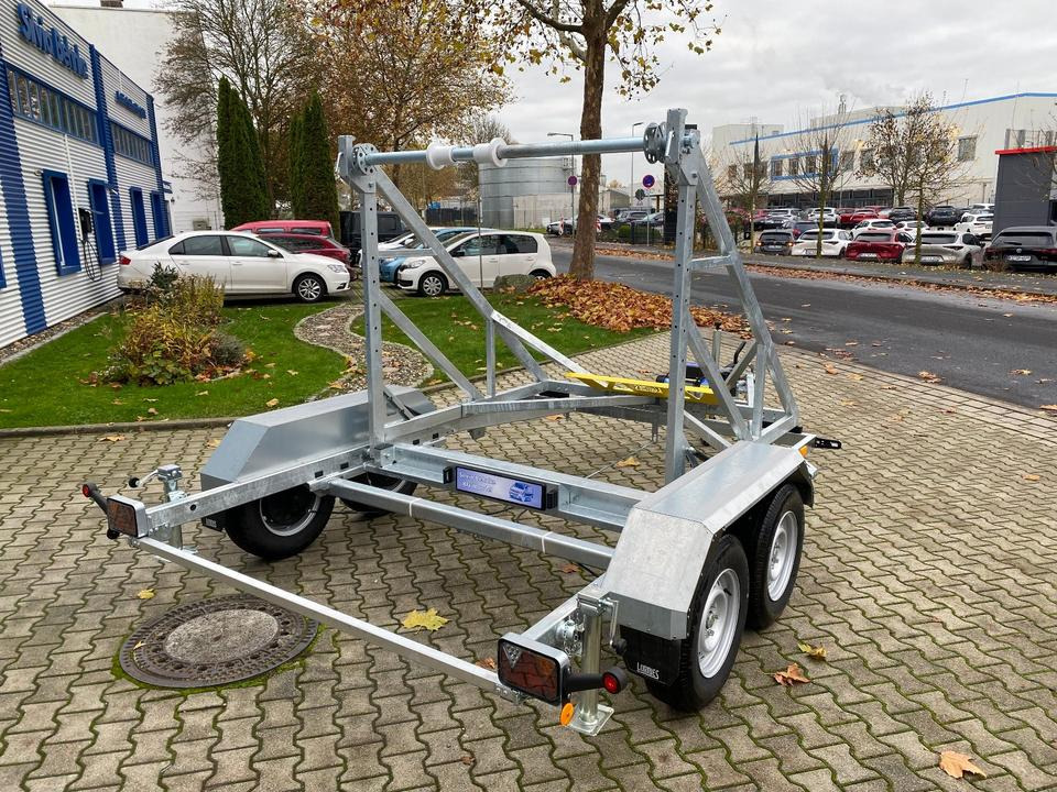 Кабельный транспортер Vermietung / Kabelanhänger 3500KG E-Winde / Nutzlast 2825KG / Kabeltrommel-Anhänger / Glasfaser/ 3 Tage: фото 6