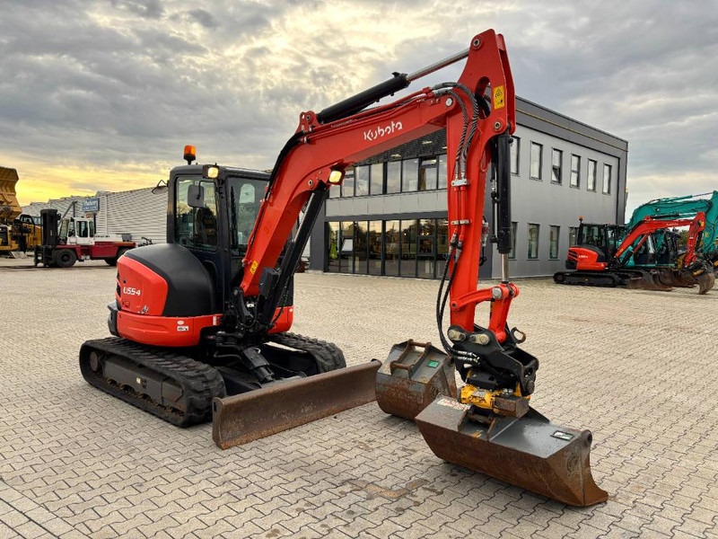 Kubota U55-4 - Мини-экскаватор: фото 4 Kubota U55-4 - Мини-экскаватор: фото 4