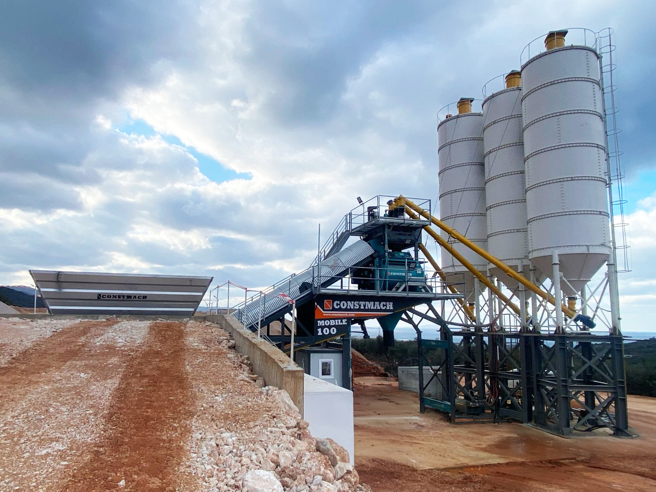 Constmach Centrale à Béton Mobile de 100 m³/h - Бетонный завод: фото 5 Constmach Centrale à Béton Mobile de 100 m³/h - Бетонный завод: фото 5