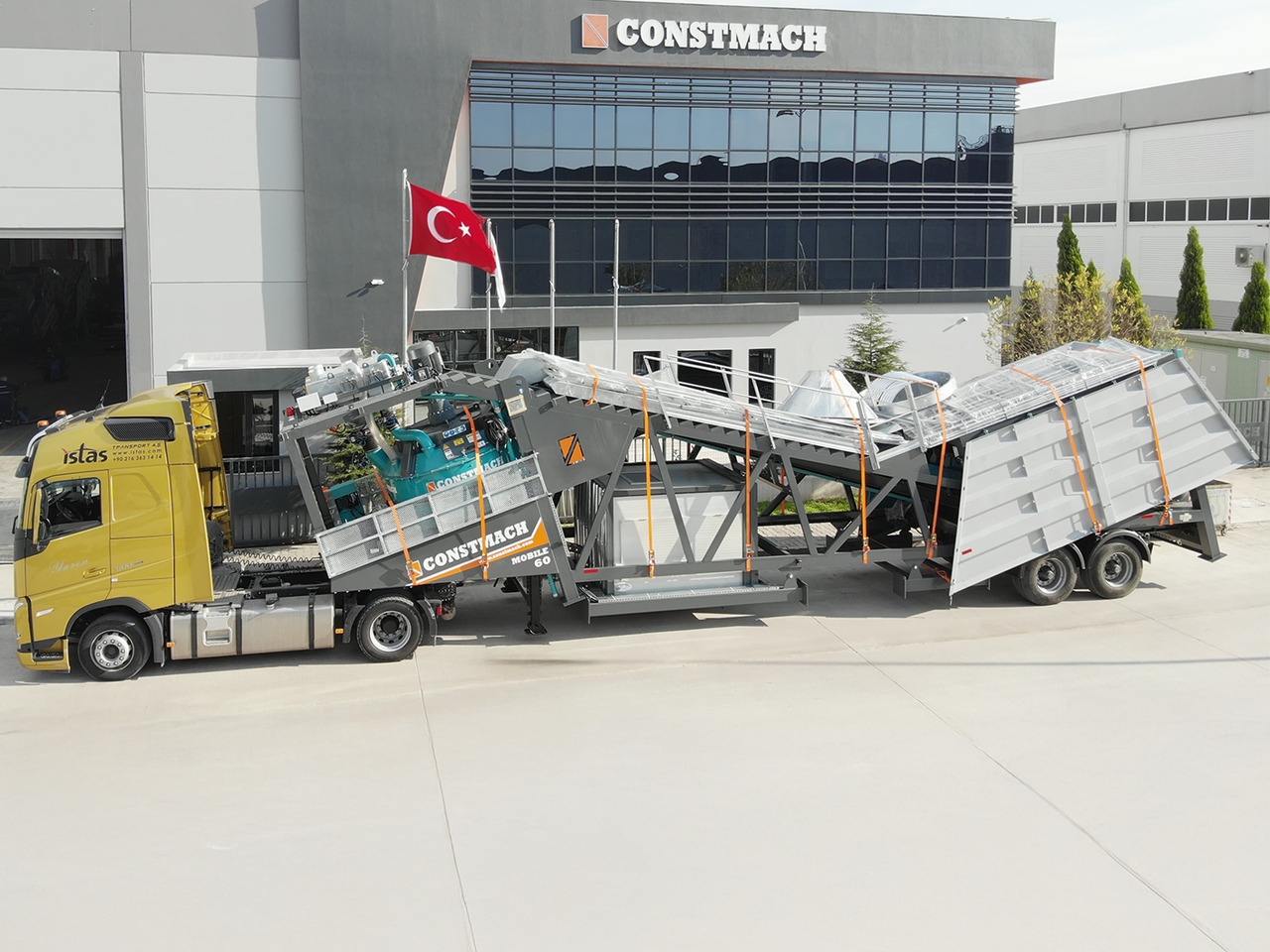 Constmach Centrale à Béton Mobile de 60 m³/h - Бетонный завод: фото 4 Constmach Centrale à Béton Mobile de 60 m³/h - Бетонный завод: фото 4