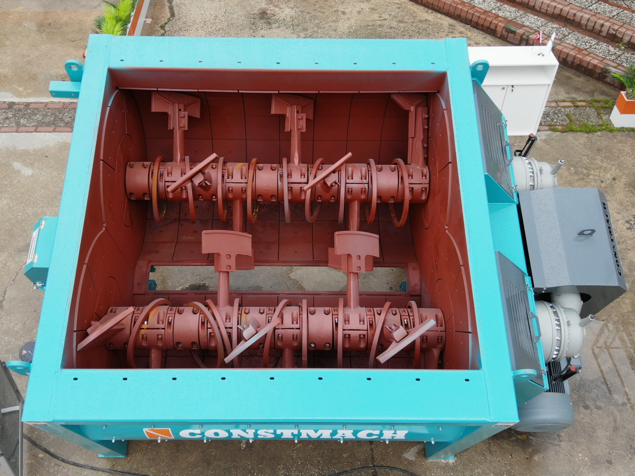 Constmach Double Shaft Concrete Mixer (Paddle Mixer) - Бетономешалка: фото 1 Constmach Double Shaft Concrete Mixer (Paddle Mixer) - Бетономешалка: фото 1