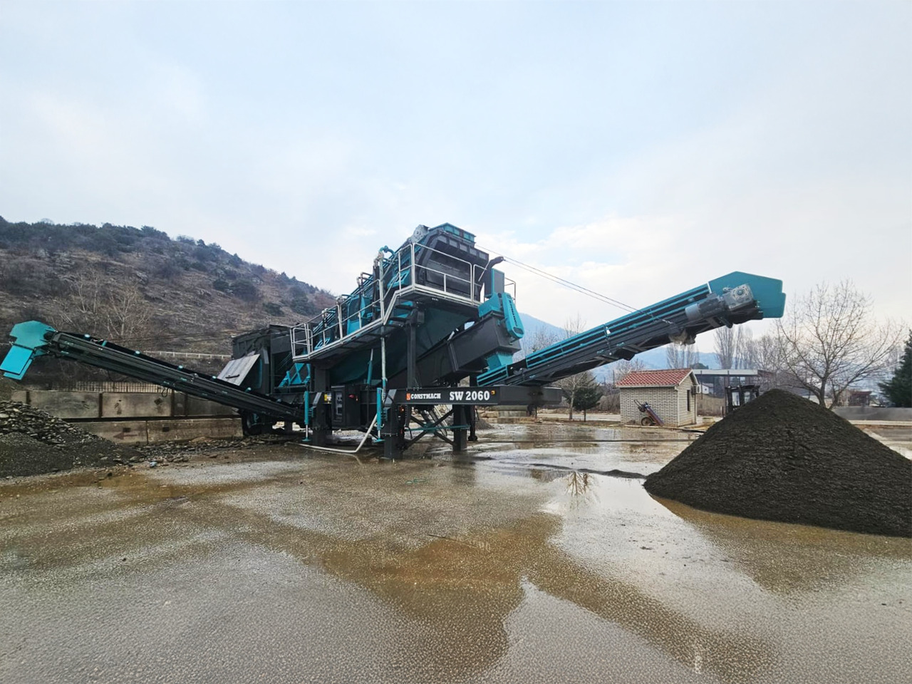 Constmach Mobile Sand And Gravel Washing And Screening Plant - Грохот: фото 4 Constmach Mobile Sand And Gravel Washing And Screening Plant - Грохот: фото 4