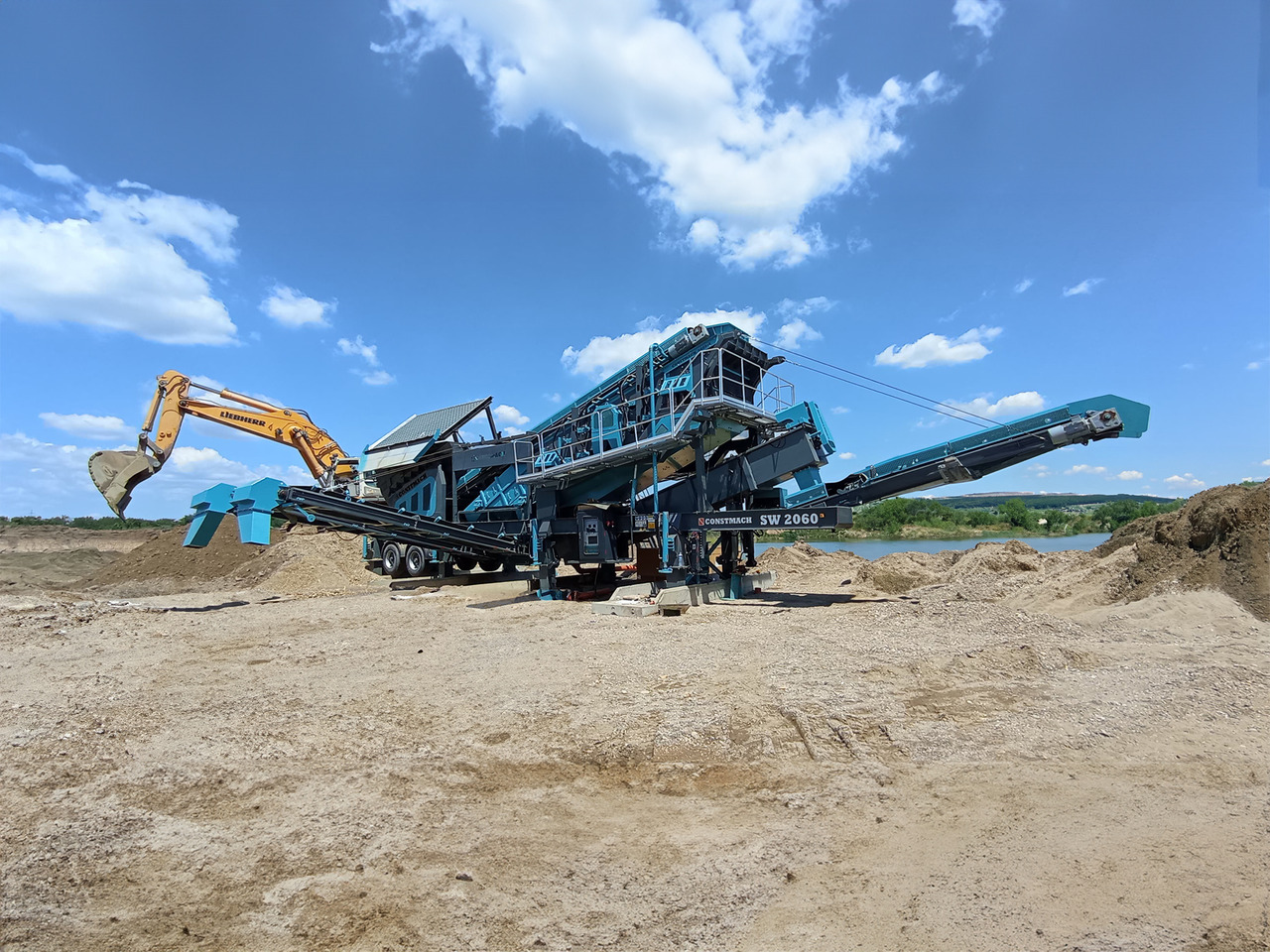 Constmach Mobile Sand And Gravel Washing And Screening Plant - Грохот: фото 2 Constmach Mobile Sand And Gravel Washing And Screening Plant - Грохот: фото 2