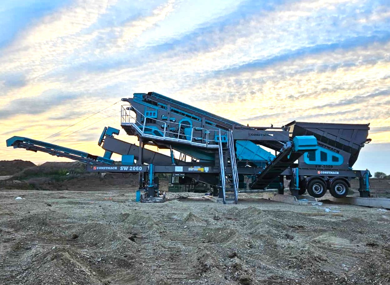 Constmach Mobile Screening And Washing Plant 60-200 TPH - Грохот: фото 2 Constmach Mobile Screening And Washing Plant 60-200 TPH - Грохот: фото 2