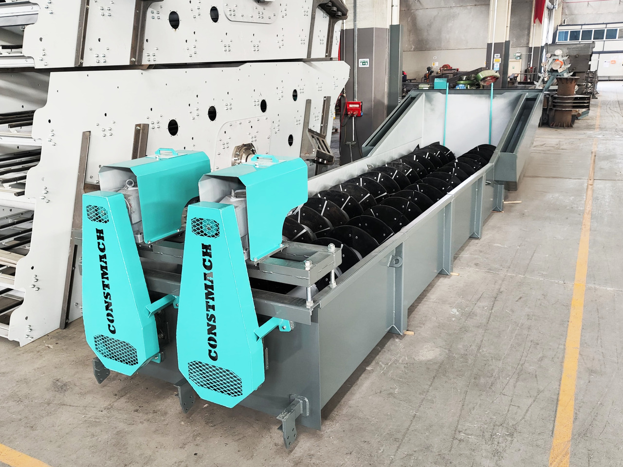 Constmach Screw Sand Washing Machine / Spiral Sand Washing Machine - Грохот: фото 1 Constmach Screw Sand Washing Machine / Spiral Sand Washing Machine - Грохот: фото 1