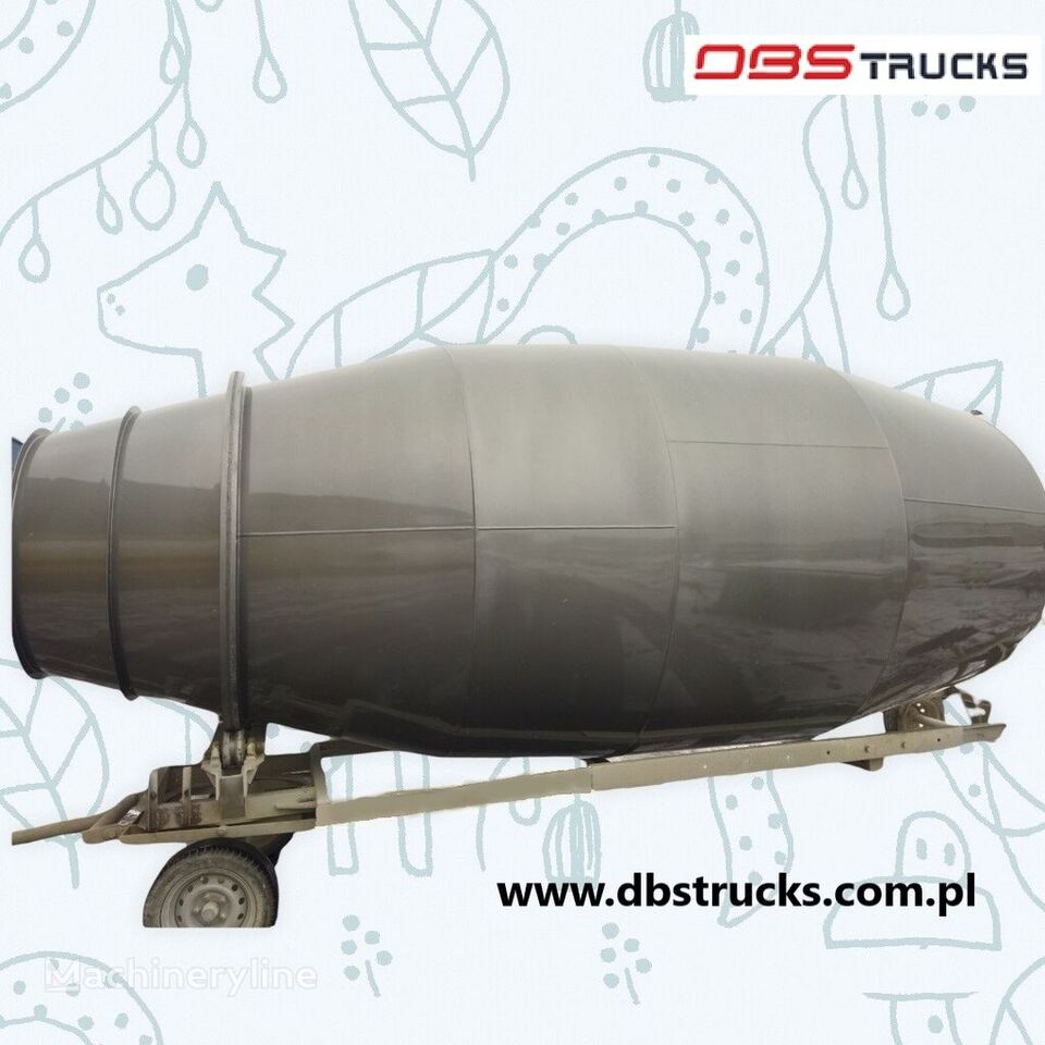 New Concrete mixer drum 7-12 m3, drums, trommel - Барабан смесительный: фото 4 New Concrete mixer drum 7-12 m3, drums, trommel - Барабан смесительный: фото 4