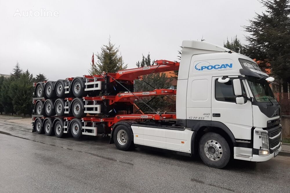 Özgül 4 AXLE HIGH CUBE CONTAINER CARRIER - Полуприцеп-контейнеровоз/ Сменный кузов: фото 5 Özgül 4 AXLE HIGH CUBE CONTAINER CARRIER - Полуприцеп-контейнеровоз/ Сменный кузов: фото 5