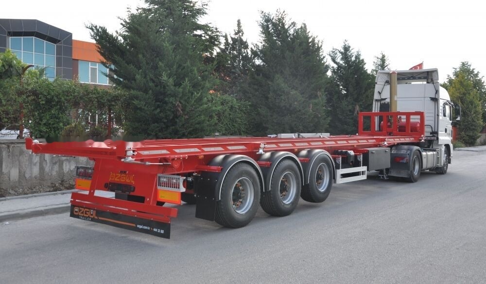 Özgül 40 FT TIPPING CONTAINER CHASSIS AINER CARRIER - Полуприцеп-контейнеровоз/ Сменный кузов: фото 4 Özgül 40 FT TIPPING CONTAINER CHASSIS AINER CARRIER - Полуприцеп-контейнеровоз/ Сменный кузов: фото 4