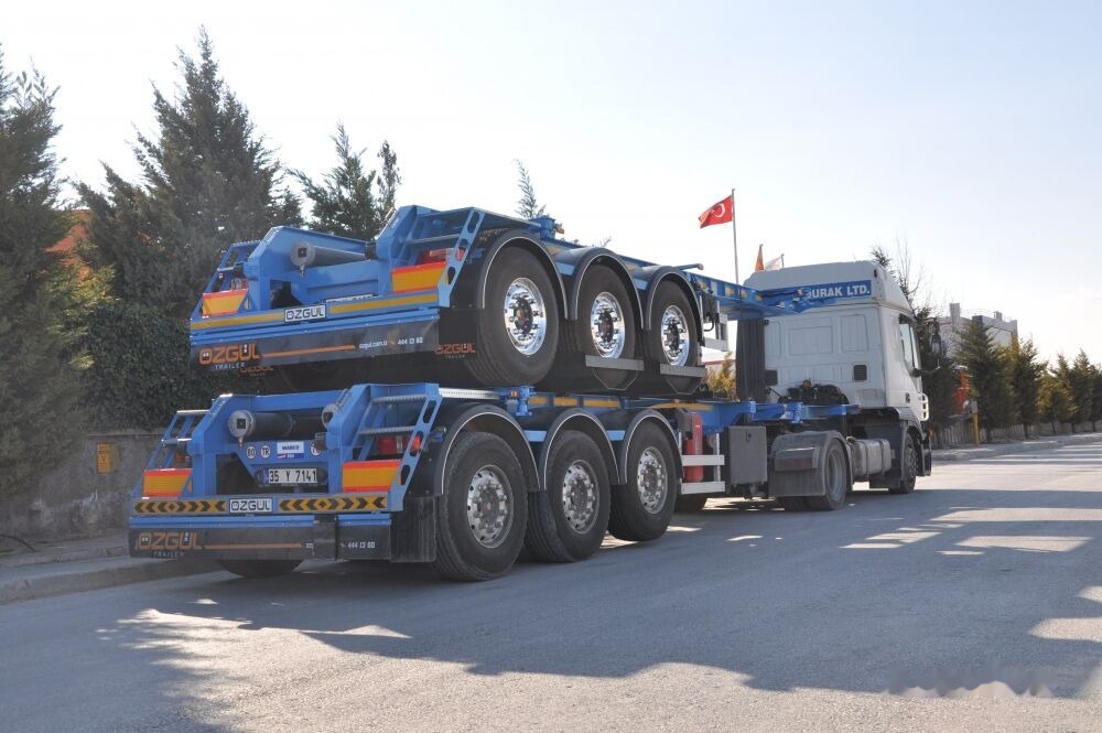 Özgül ISO TANK CONTAINER CARRIER SEMI - Полуприцеп-контейнеровоз/ Сменный кузов: фото 2 Özgül ISO TANK CONTAINER CARRIER SEMI - Полуприцеп-контейнеровоз/ Сменный кузов: фото 2