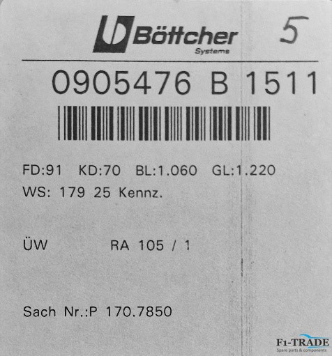 Böttcher KBA RA 105 - Запчасти для Печатного оборудования: фото 5 Böttcher KBA RA 105 - Запчасти для Печатного оборудования: фото 5